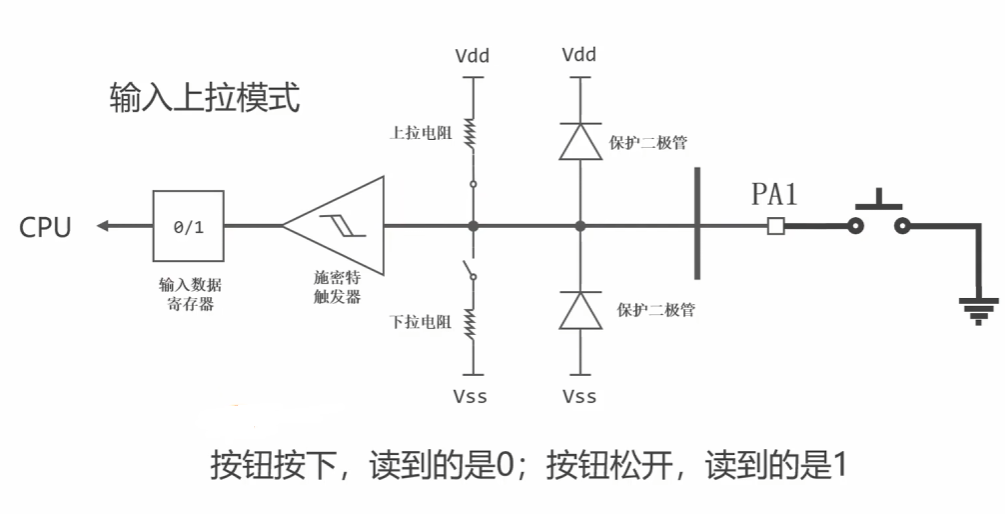 按钮读入
